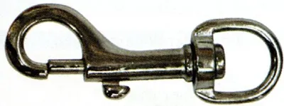 Zdjęcie produktu dla Karabińczyk 99-3 05.0x050 mm, Zn, obrotowy, z oczkiem