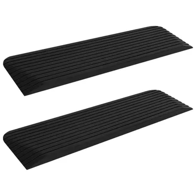 Immagine prodotto di Rampe per Soglia 2 pz 110x32x3,8 cm in Gomma