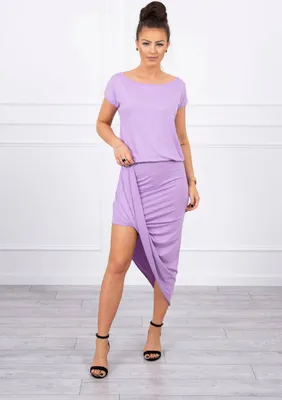 Produktbild von Kesi Asymmetrisches Damenkleid Escenas lila Universal