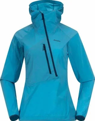 Produktbild von Bergans Cecilie Light Wind Anorak Women Clear Ice Blue XS Outdoor Jacke