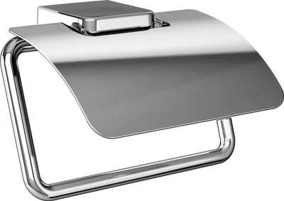 Produktbild von Papierhalter trend 00100 mit Deckel chrom
