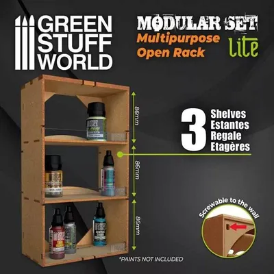 Produktbild von Green Stuff World GSW11525 - Multipurpose Open Rack - Lite - Neu