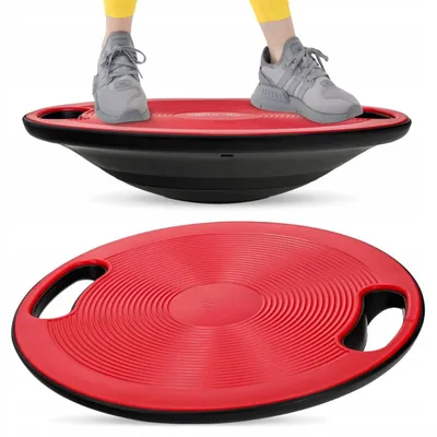 Produktbild von Sport Balance Board mit Griffen Wackelbrett ø 40 cm Gleichgewichtstraining