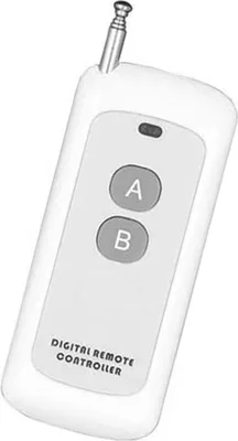 Image de Émetteur sans fil longue portée 1000 m haute puissance 2 canaux Télécommande portable 2 canaux RF 433 MHz