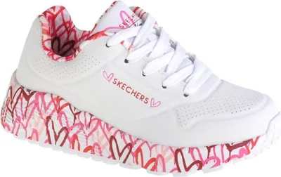 Produktbild von Skechers Uno Lite - Lovely Luv white-red-pink 38