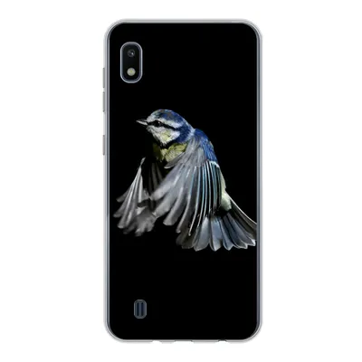 Produktbild von MuchoWow® Handyhülle Schutzhülle Hülle für Samsung Galaxy A10 Vögel - Federn - Schwarz Silikon Softcase Handy Hülle - Schutzhülle