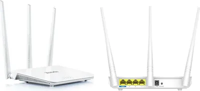 Zdjęcie produktu dla Tenda F3, Wi-Fi 4 (802.11n), Przewodowa sieć LAN, Biały, Router biurkowy
