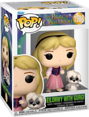 Immagine prodotto di Funko Pop! Disney Eilonwy z Gurgim - Figurka Winylowa z The Black Cauldron