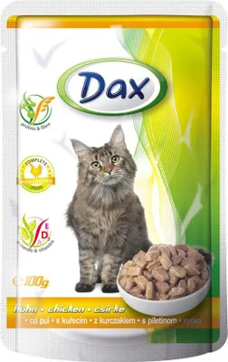Immagine prodotto di Dax bustina per gatti 100 g pollame