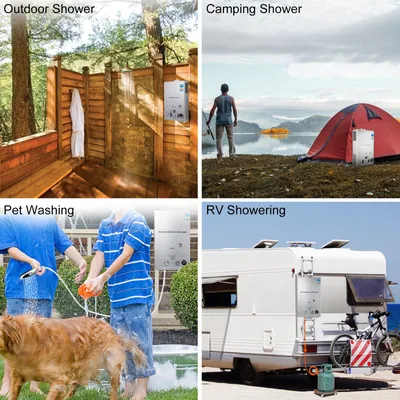 Produktbild von Warmwasserbereiter, Edelstahl, energieeffizient, 8L 16KW
