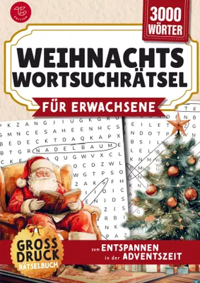 Produktbild von Wortsuchrätsel für Erwachsene - Weihnachten