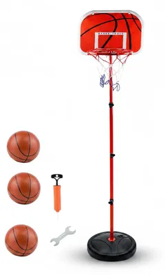 Immagine prodotto di InAndOutdoorMatch - Canestro da basket per bambini - Regolabile, Immagine generata dall'IA