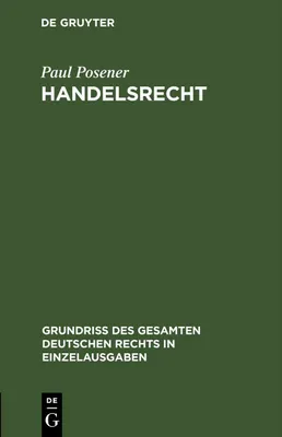 Produktbild von Handelsrecht