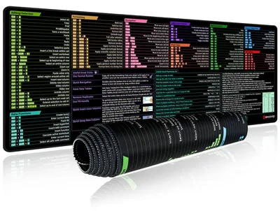 Excel Mauspad XL 800x300 mm, genähte Kanten, rutschfest