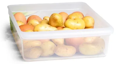 Produktbild von Novaliv Kühlschrank Organizer 30,5 x 7,5 x 22 cm BPA-frei Küchenordnung  Germany Schubladen Organizer Lebensmittelecht Aufbewahrung für Küche Waschküche Ordnungssystem Kühlschrankfach