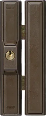Produktbild von ABUS Fenster-Zusatzsicherung FTS88 AL0125 - Fensterschloss mit 2 verkrallenden Stahlriegeln, gleichschließend - ABUS-Sicherheitslevel 9 - 31741 - braun