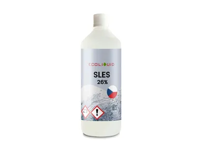 Obrázek produktu pro Ecoliquid SLES 26% 1 l Sodium Laureth Sulfate