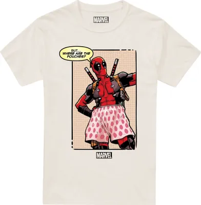 Obrázok produktu pre Deadpool - Tričko "Pouches" pre mužov TV2478 (M) (Natural)