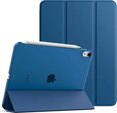 Image de TiMOVO Housse iPad Air 11 pouces 2024 Génération Gris Bleu
