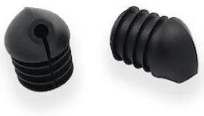 Image de Bouchons de direction Vision pour extensions Metron TFA, diamètre 22,2 mm, couleur noire - pour une fixation sûre...