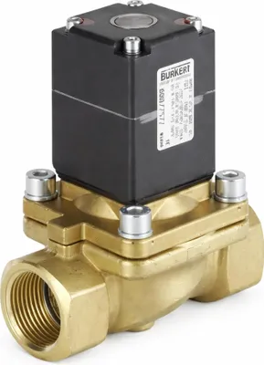 Produktbild von Bürkert Gasmagnetventil Fig.293A 3/4 Zoll mit Gerätestecker, 1 Stk.