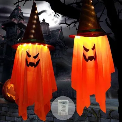 Produktbild von Kettenleuchte 1m mit 8 Lichtmodi für Halloween