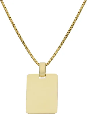 Produktbild von JuwelmaLux Anhänger 333/000 (8 Karat) Gold Gravurplatte JL14-02-0238