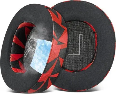 Productafbeelding van Comfortabele vervangende oorkussens voor Steelseries Arctis hoofdtelefoons met gel en geluidsisolatie