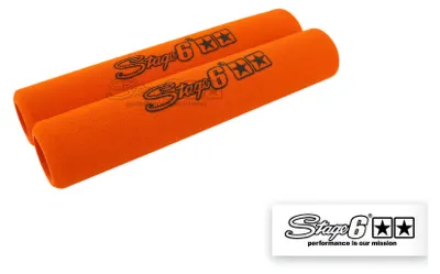 Produktbild von Bremshebelgrips Kupplungshebelgrips Stage6 orange 92 mm Moosgummi