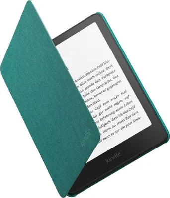 Zdjęcie produktu dla Amazon Kindle B0CM7RF1KR, Osłona, Amazon, Kindle Paperwhite, Kindle Colorsoft, 1 szt., Zielony, Tkanina, Poliester