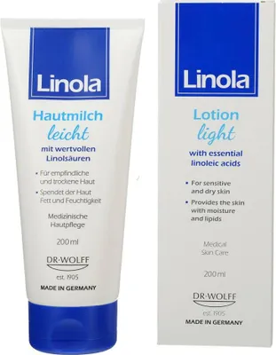 Zdjęcie produktu dla Linola skin milk light, balsam 200 ml
