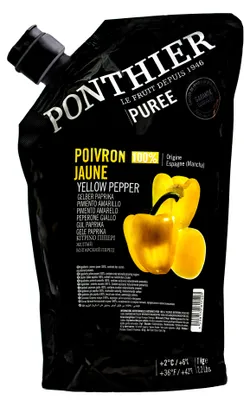 Produktbild von Ponthier PAPRIKA PÜREE GELB Gemüse-Püree 1KG