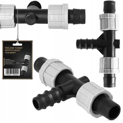 Produktbild von TRCR T-Stück Tropfbewässerungsband 16mm Kunststoff