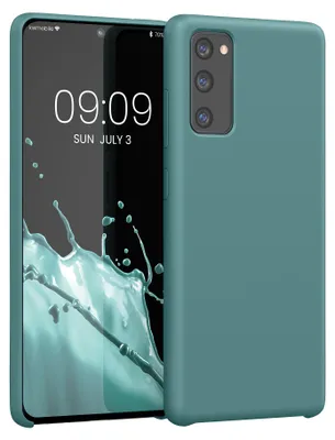 Produktbild von kwmobile Handyhülle für Samsung Galaxy S20 FE Hülle - Case Silikon - Kabelloses Laden - Schutzhülle Cover in Antique Stone
