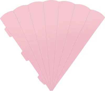 Produktbild von Schultüte Karton Eck 69cm rosa