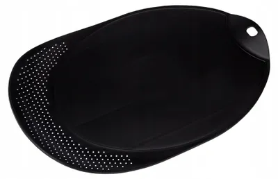 Zdjęcie produktu dla Deska do Krojenia Plastikowa z Ociekaczem Jagiełło 38x25cm