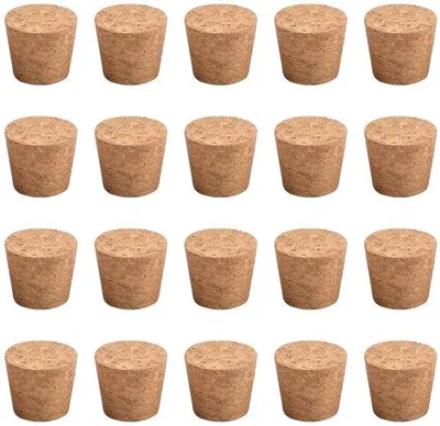 Produktbild von Holzschraubstöpsel - 20 Stück - 37 x 43 x 28 mm - ideal für Weinfässer