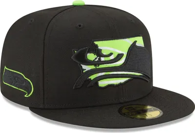 Produktbild von New Era 59Fifty Fitted Cap - STATE Seattle Seahawks - 7 3/8