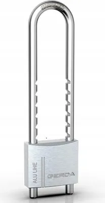 Obrázek produktu pro Hliníkový Visací Zámek S Nastavitelným Třmenem Kap S50 H60-150 - Mp Klo 627