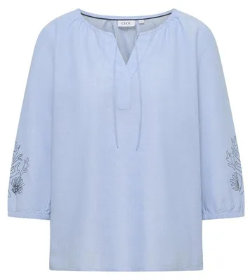 Produktbild von Chambray Deco Blouse 21838 blouse blue Größe L