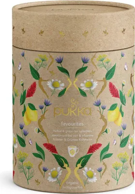 Obrázok produktu pre Pukka - Darčeková sadačaju v plechovke "obľúbený čaj" s 5 druhmi čaju - 30 čajových vrecúšok