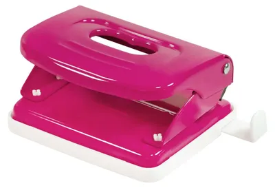 Produktbild von Metallstanzgerät - Formatvorlage mit Größenangabe - Rosa - Für 20 Blatt - 1 Stück