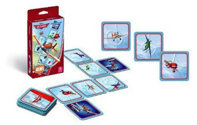 Produktbild von Planes Kartenspiel - Domino-Spielbox