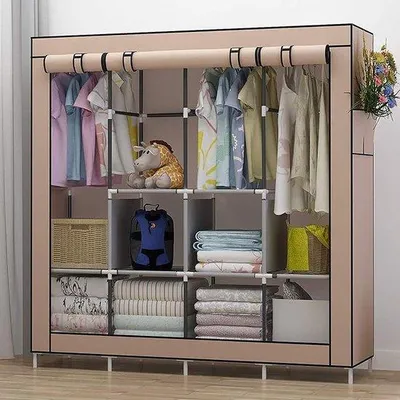Produktbild von Famanu Kleiderschrank mit Stauraum - 61,6 x 35,8 x 10,2 cm