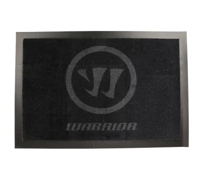 Produktbild von Warrior Universal Zubehör Warrior Logo Türmatte schwarz/grau Einheitsgröße, Farbe:BGR BLACK/GR, Größe:OSZ