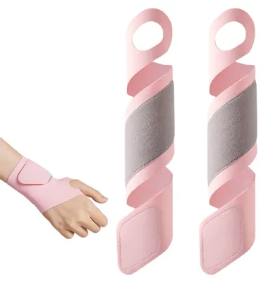Produktbild von Handgelenkbandage mit Daumenschlaufe, verstellbar, atmungsaktiv, zur Schmerzlinderung bei Karpaltunnelsyndrom, Arthritis und Sehnenscheidenentzündung