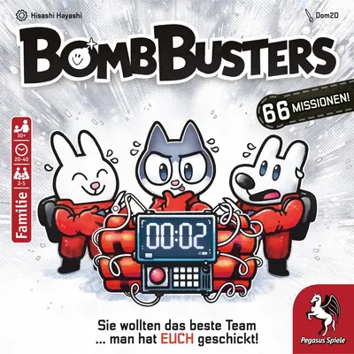 Produktbild von Pegasus Spiele Bomb Busters (DE) - Strategiespiel