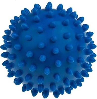 Produktbild von TULLO Sensorische Kugel für Massage und Rehabilitation 9 cm Blau 439 Tullo