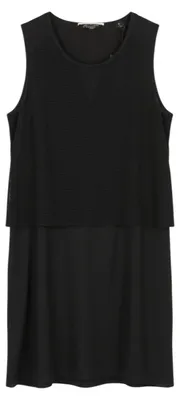 Imagen del producto de Vestido de poliéster negro