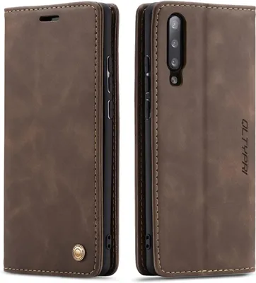 Produktbild von Hülle Samsung Galaxy A50 / A50s / A30 Handyhülle Klapphülle Tasche Etui Flip Case Dunkelbraun
